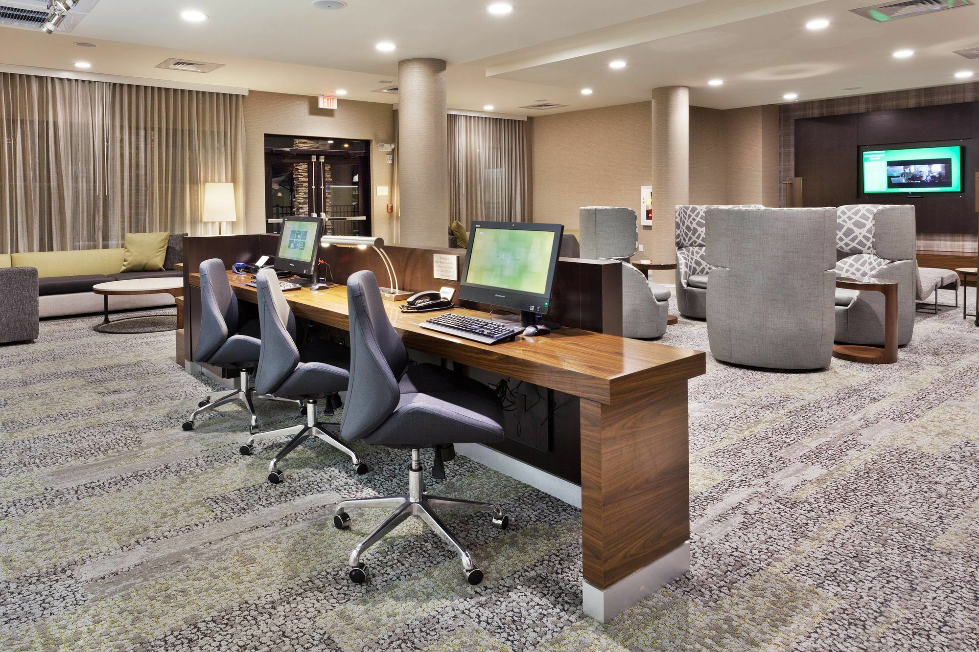 Hotel Courtyard By Marriott Albion Exterior foto
